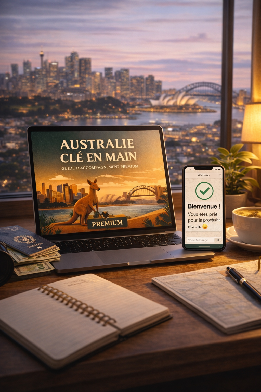 Australie Clé en Main : Accompagnement + Guide L’Odyssée de Fayan